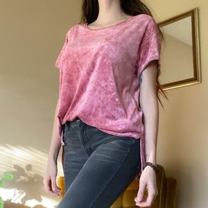 Crushed Velvet T-shirt